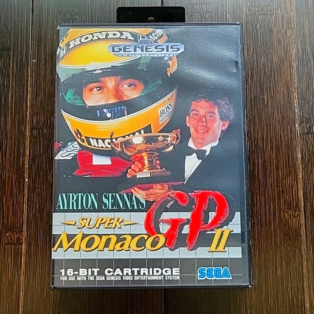 Sega Genesis Ayrton Senna's Super Monaco GP II
